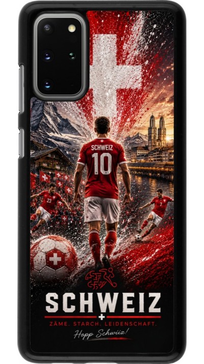 Coque Samsung Galaxy S20+ - Football Schweiz splash 2026