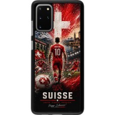 Coque Samsung Galaxy S20+ - Football Suisse splash 2026