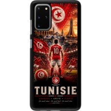 Coque Samsung Galaxy S20+ - Football Tunisie splash 2026