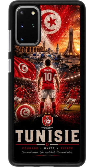 Coque Samsung Galaxy S20+ - Football Tunisie splash 2026