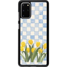 Coque Samsung Galaxy S20+ - Blue vichy tulips Spring 2026