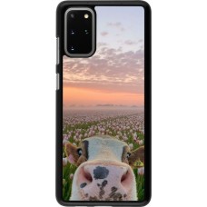 Coque Samsung Galaxy S20+ - Cow with tulips Spring 2026