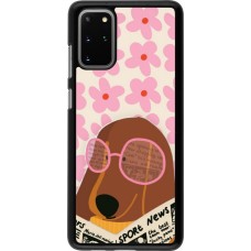 Coque Samsung Galaxy S20+ - Dog with newspaper Spring 2026