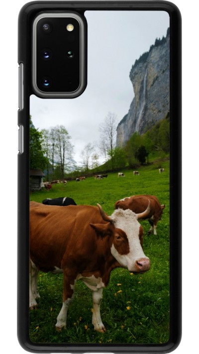 Samsung Galaxy S20+ Case Hülle -  Nationalfeiertag Schweiz Kühe