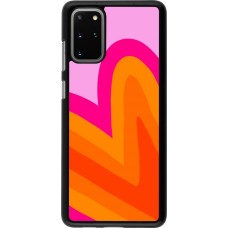 Samsung Galaxy S20+ Case Hülle - Valentine 2024 heart gradient