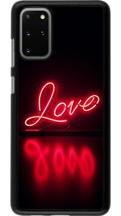 Coque Samsung Galaxy S20+ - Valentine 2025 Neon Love
