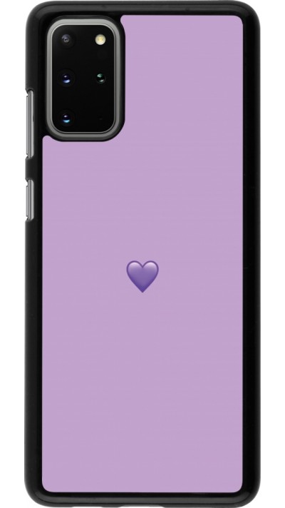 Coque Samsung Galaxy S20+ - Valentine 2023 purpule single heart