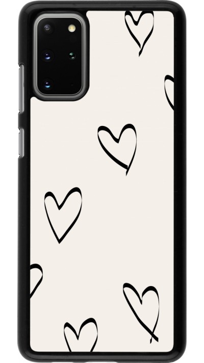 Coque Samsung Galaxy S20+ - Valentine 2023 minimalist hearts