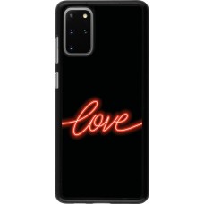 Samsung Galaxy S20+ Case Hülle - Valentine 2023 neon love