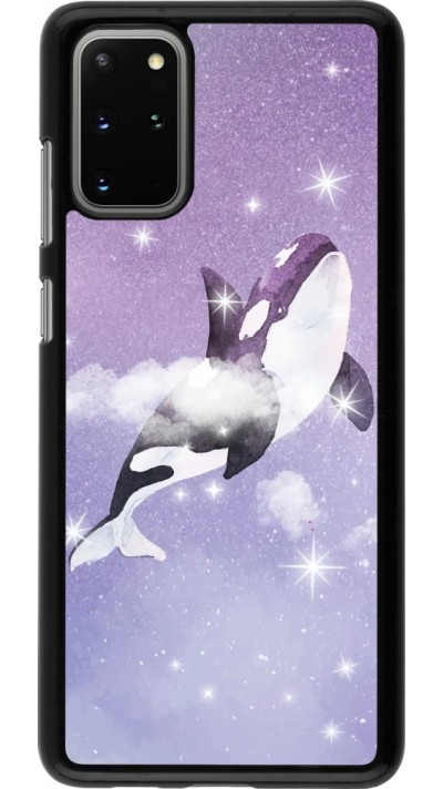 Coque Samsung Galaxy S20+ - Whale in sparking stars