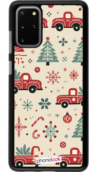Samsung Galaxy S20+ Case Hülle - Weihnachten 2024 Lkw Tanne