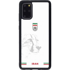 Coque Samsung Galaxy S20+ - Silicone rigide noir Maillot de football Iran 2026 personnalisable