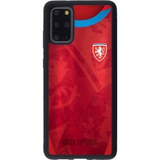 Samsung Galaxy S20+ Case Hülle - Silikon schwarz Tschechische Republik personalisierbares Fussballtrikot