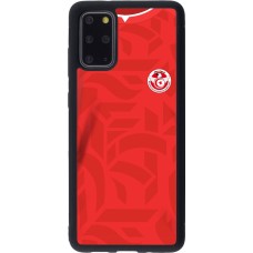 Samsung Galaxy S20+ Case Hülle - Silikon schwarz Tunesien 2022 personalisierbares Fussballtrikot