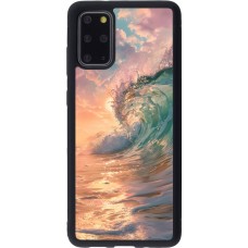 Samsung Galaxy S20+ Case Hülle - Silikon schwarz Wave Sunset