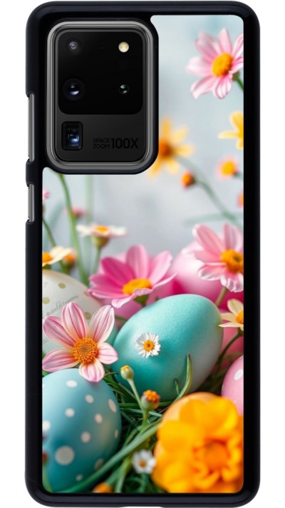 Coque Samsung Galaxy S20 Ultra - Easter 2026 Eggs with flowers
