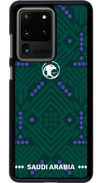 Coque Samsung Galaxy S20 Ultra - Maillot de football Arabie saoudite 2026 personnalisable