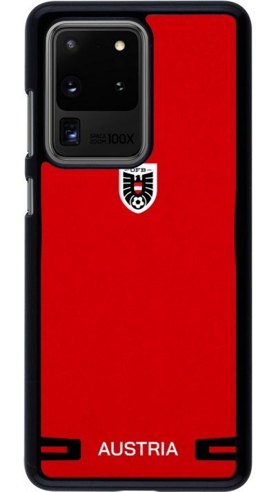 Coque Samsung Galaxy S20 Ultra - Maillot de football Autriche 2026 personnalisable