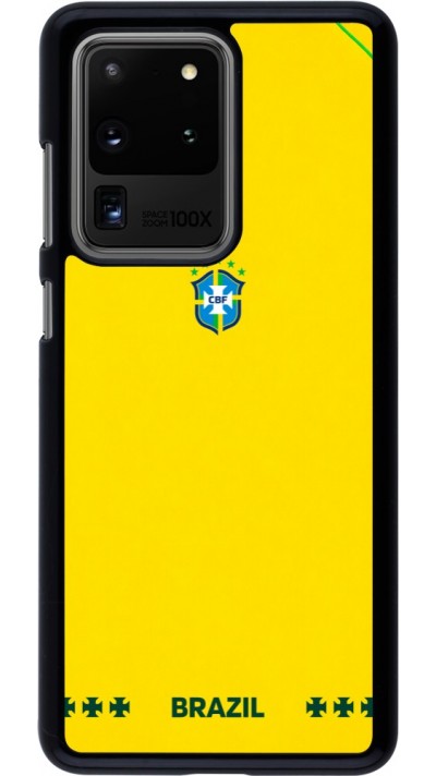 Coque Samsung Galaxy S20 Ultra - Maillot de football Bresil 2026 personnalisable
