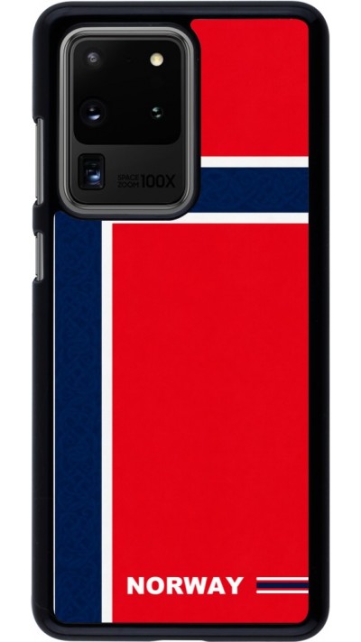 Coque Samsung Galaxy S20 Ultra - Maillot de football Norvège 2026 personnalisable