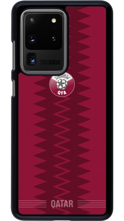 Coque Samsung Galaxy S20 Ultra - Maillot de football Qatar 2026 personnalisable