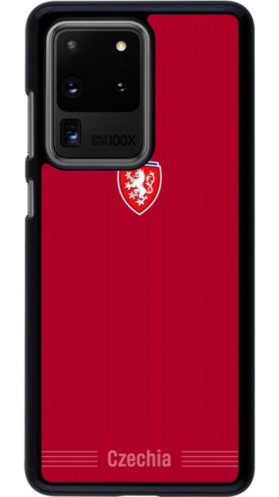 Coque Samsung Galaxy S20 Ultra - Maillot de football Répuplique Tchèque 2026 personnalisable