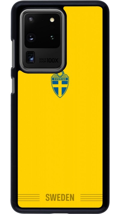 Coque Samsung Galaxy S20 Ultra - Maillot de football Suède 2026 personnalisable