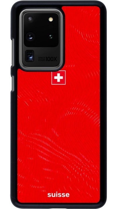 Coque Samsung Galaxy S20 Ultra - Maillot de football Suisse 2026 personnalisable