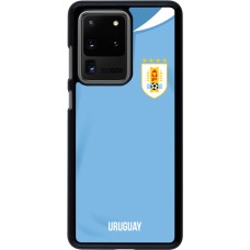 Samsung Galaxy S20 Ultra Case Hülle - Uruguay 2022 personalisierbares Fussballtrikot