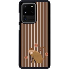 Coque Samsung Galaxy S20 Ultra - Monkey with stripes