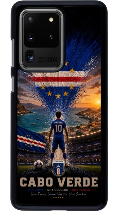 Coque Samsung Galaxy S20 Ultra - Football Cap-Vert splash 2026
