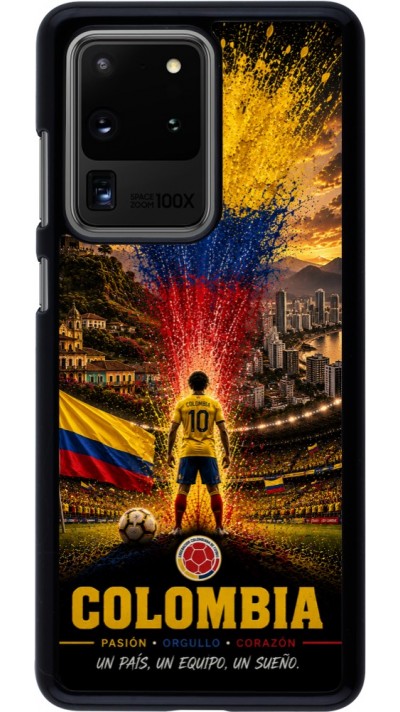 Coque Samsung Galaxy S20 Ultra - Football Colombie splash 2026