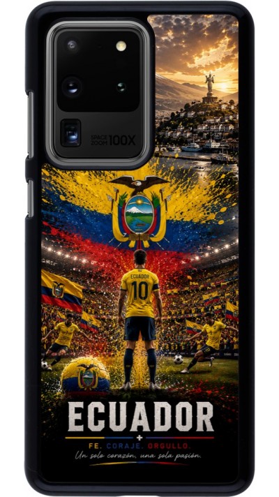 Coque Samsung Galaxy S20 Ultra - Football Équateur splash 2026