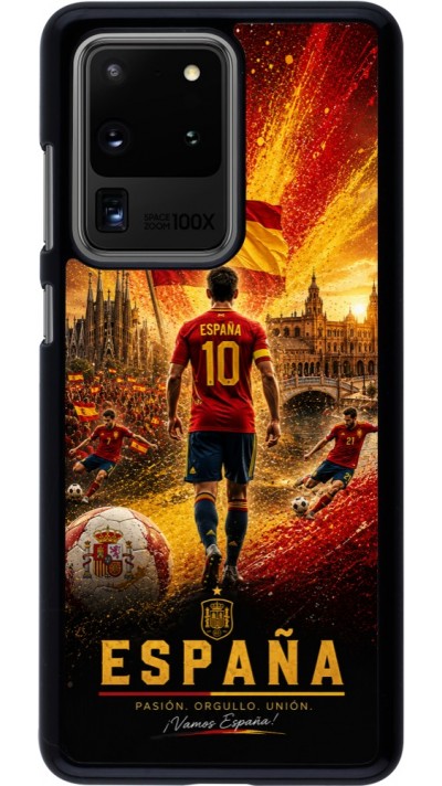 Coque Samsung Galaxy S20 Ultra - Football Espagne splash 2026