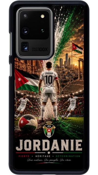 Coque Samsung Galaxy S20 Ultra - Football Jordanie splash 2026