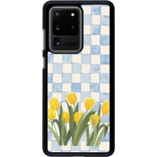 Coque Samsung Galaxy S20 Ultra - Blue vichy tulips Spring 2026