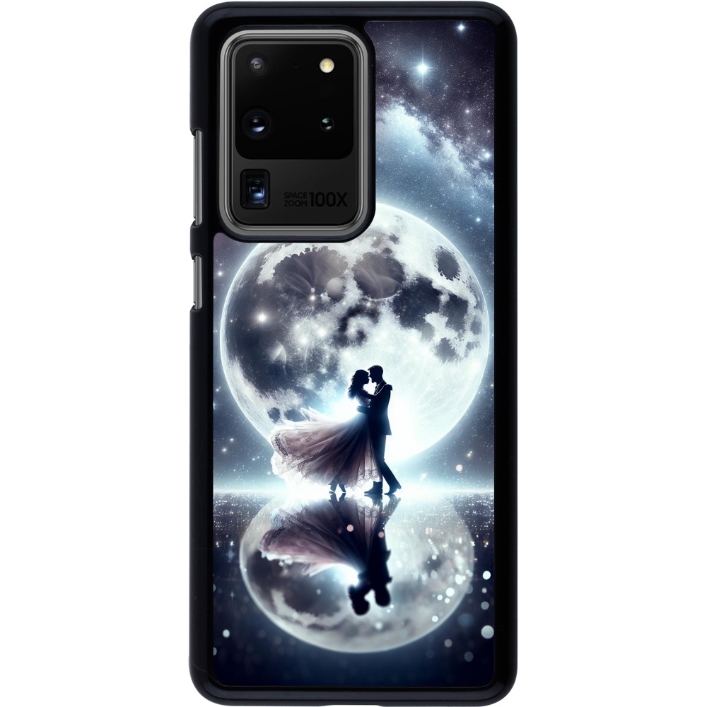 Samsung Galaxy S20 Ultra Case Hülle - Valentin 2024 Liebe unter dem Mond