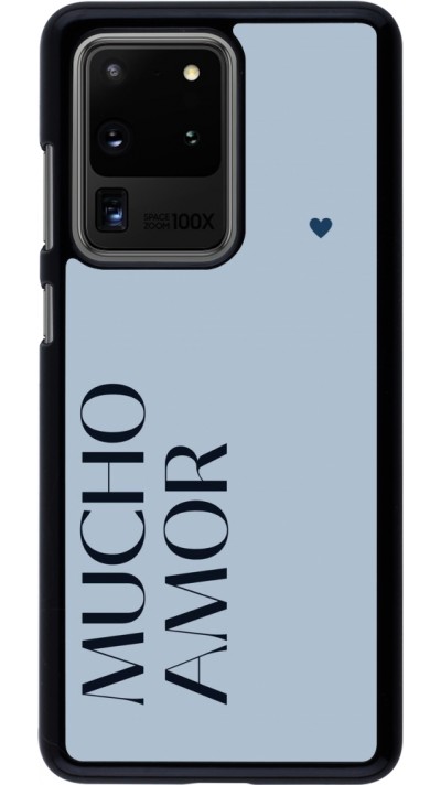 Coque Samsung Galaxy S20 Ultra - Valentine 2024 mucho amor azul
