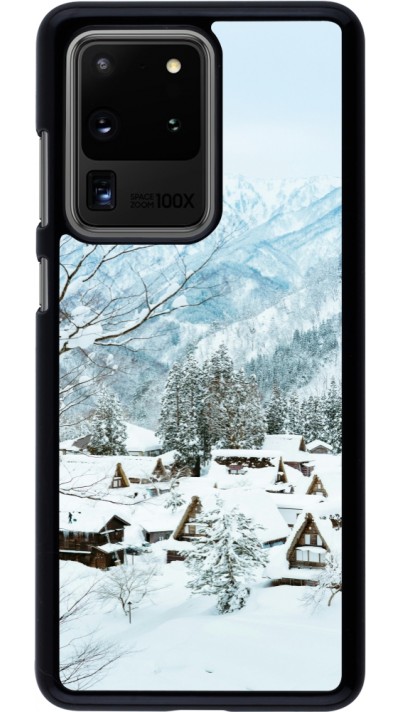 Coque Samsung Galaxy S20 Ultra - Winter 25 Winter snowy landscape