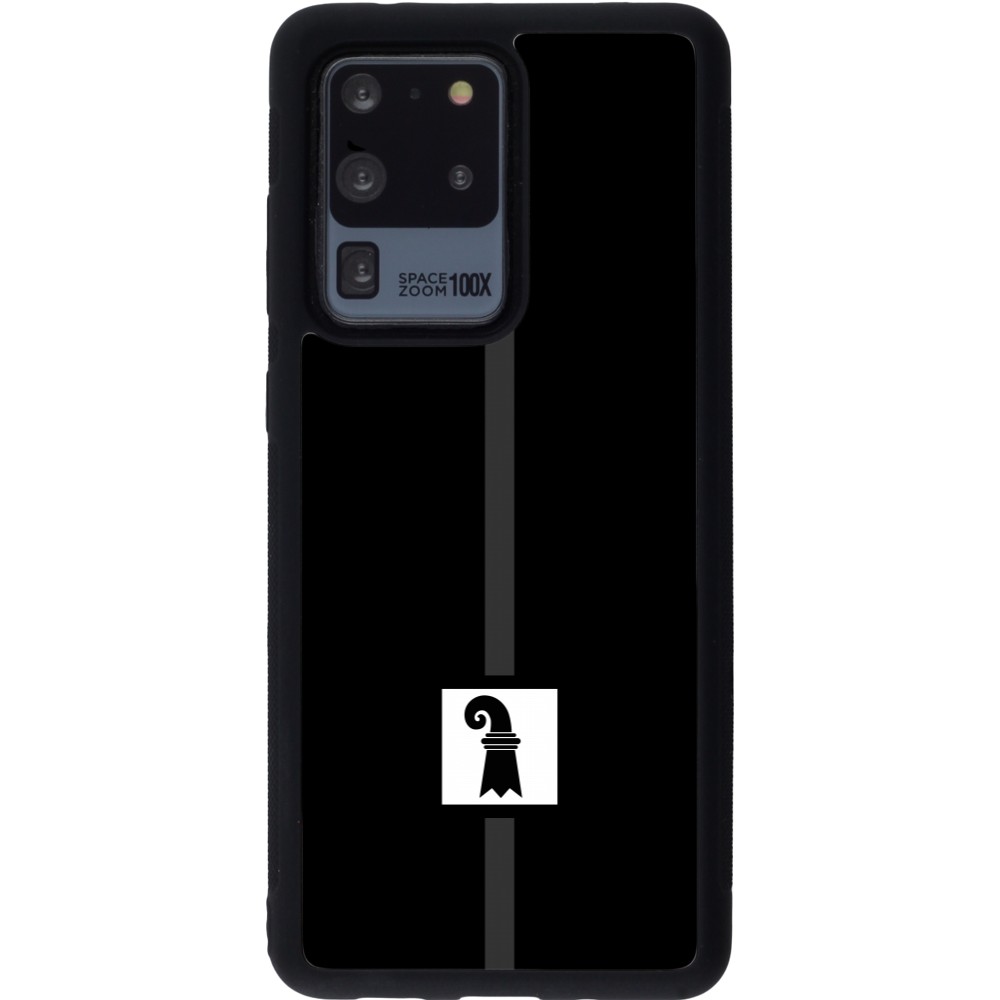 Coque Samsung Galaxy S20 Ultra - Silicone rigide noir Canton BS noir