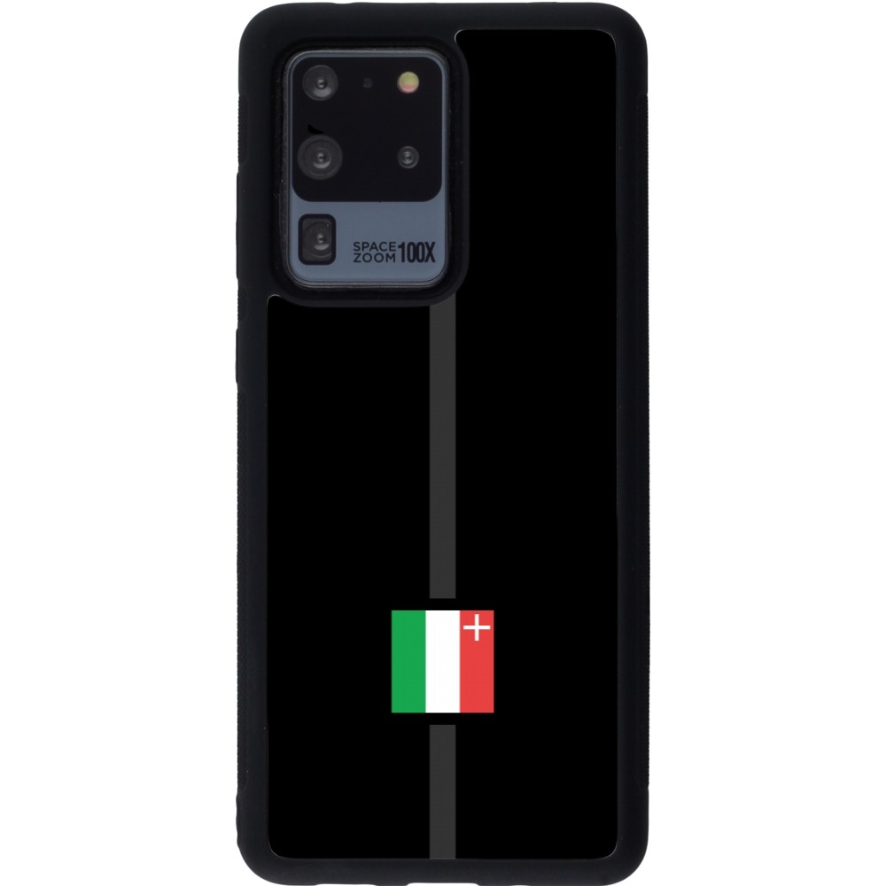 Coque Samsung Galaxy S20 Ultra - Silicone rigide noir Canton NE noir