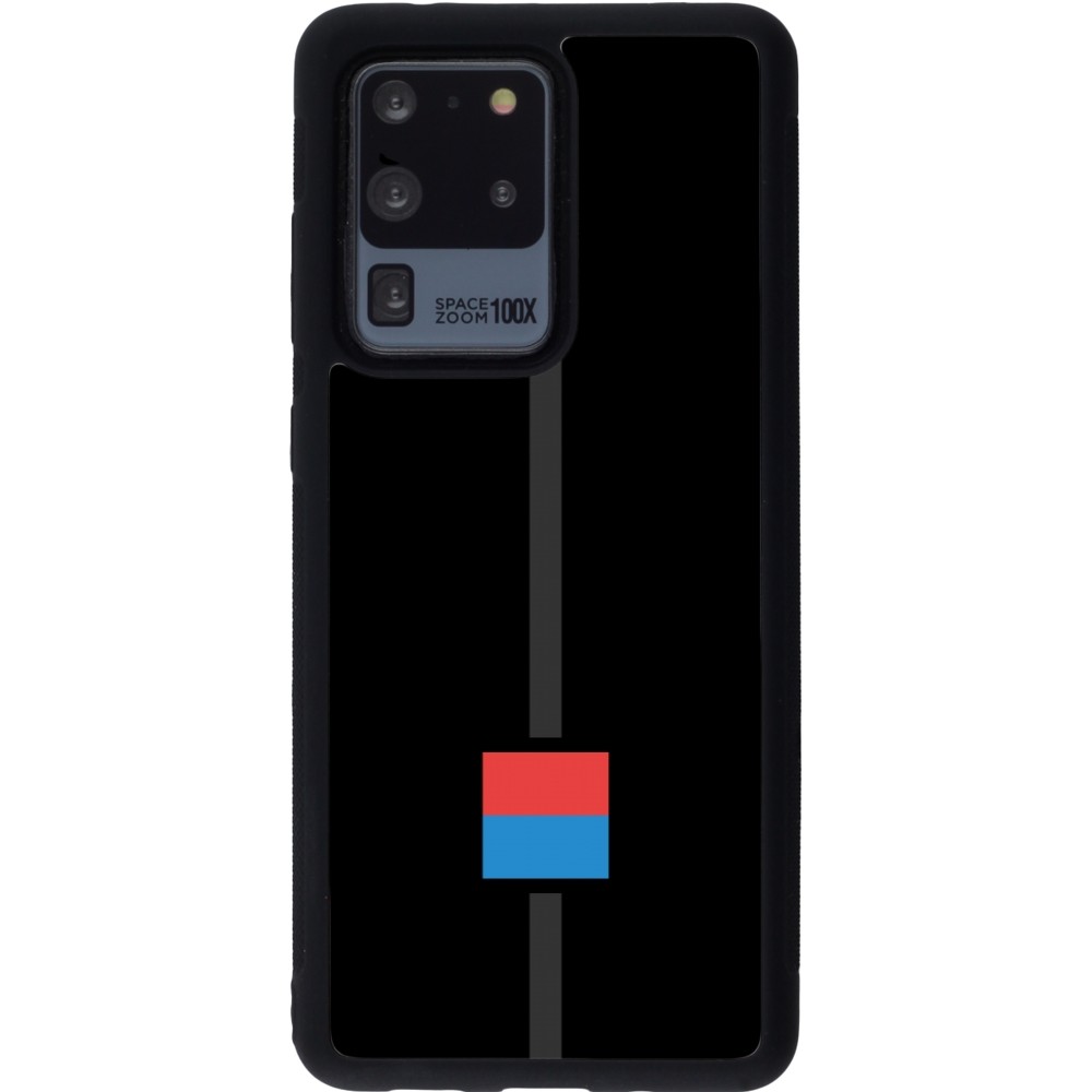 Coque Samsung Galaxy S20 Ultra - Silicone rigide noir Canton TI noir