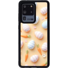 Coque Samsung Galaxy S20 Ultra - Silicone rigide noir Easter 2026 Pattern Easter