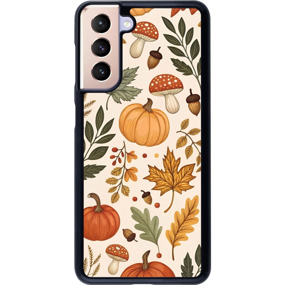 Coque Samsung Galaxy S21 5G - Autumn 25 Autumn pattern