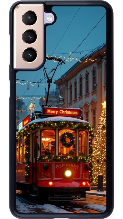 Coque Samsung Galaxy S21 5G - Christmas 25 Xmas Train