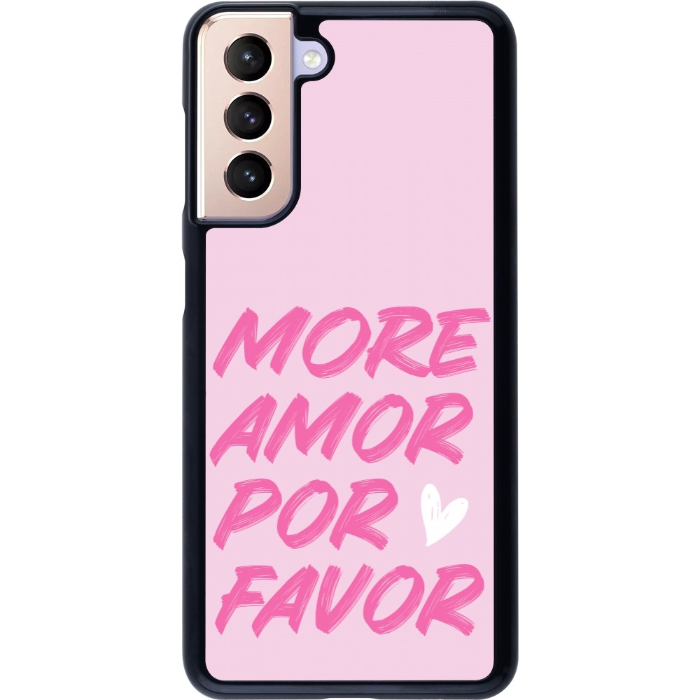 Samsung Galaxy S21 5G Case Hülle - More amor porfavor