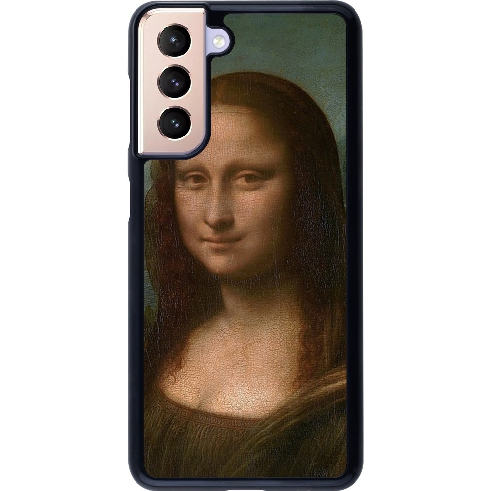 Samsung Galaxy S21 5G Case Hülle - Kunstbild - Mona Lisa - Leonardo de Vinci