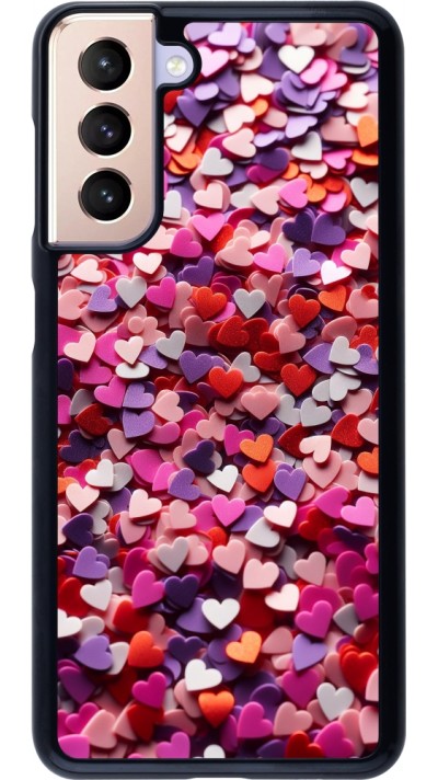 Coque Samsung Galaxy S21 5G - Valentine 2025 Confetti