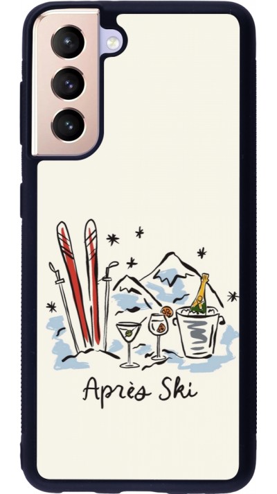 Coque Samsung Galaxy S21 5G - Silicone rigide noir After the sky 2026