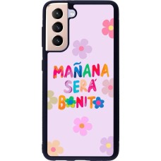 Coque Samsung Galaxy S21 5G - Silicone rigide noir Karol G Manana sera bonito